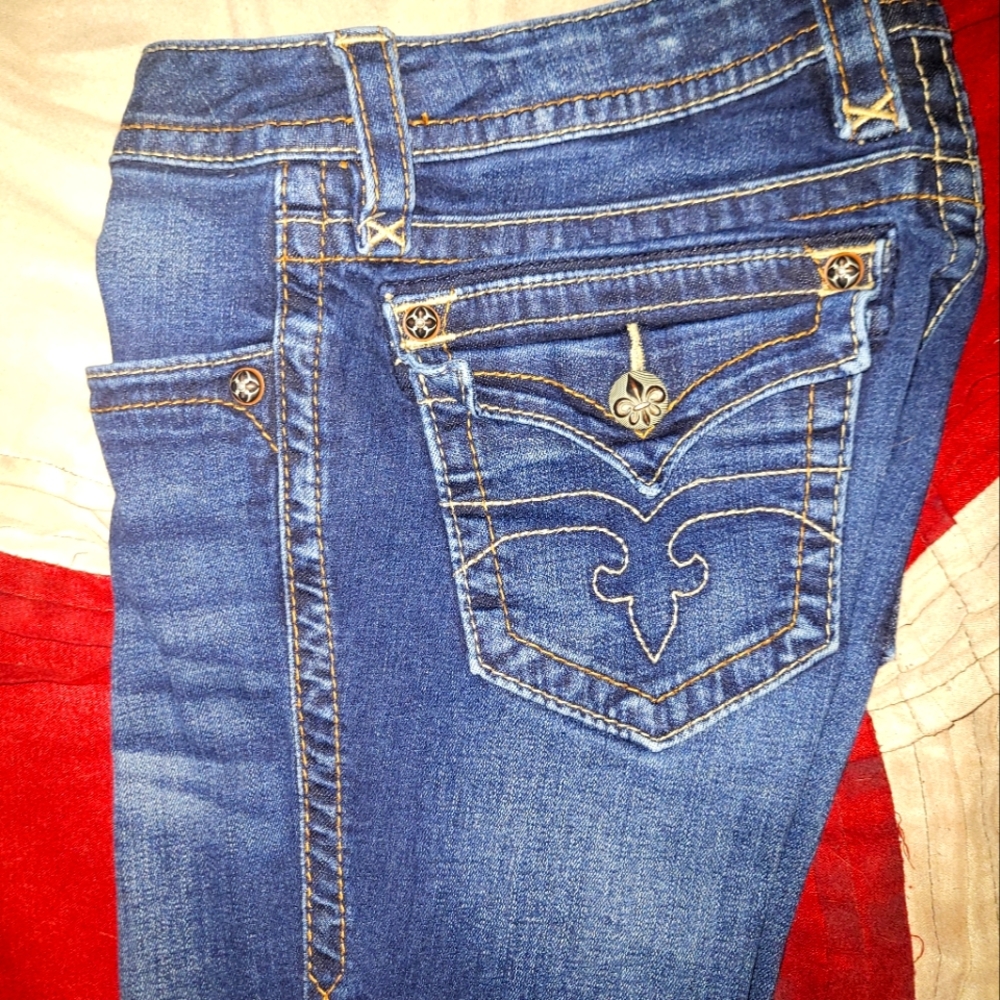 Rock Revival Skinny Jeans "Jessica" Size 24" Very Nice Condition